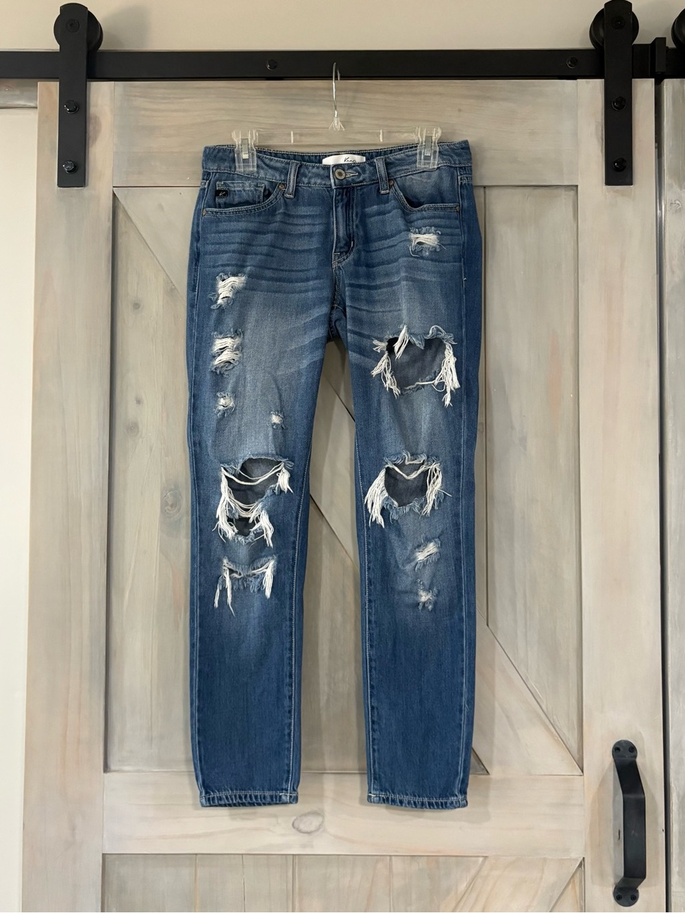 KanCan Distressed Skinny Jeans